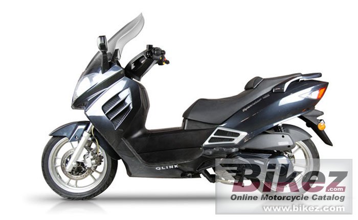 Big Qlink splendor 400 picture and wallpaper from Bikez.com